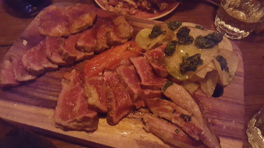 Pork perfection. Fillet, Secreto and Presa beautifully medium rare.